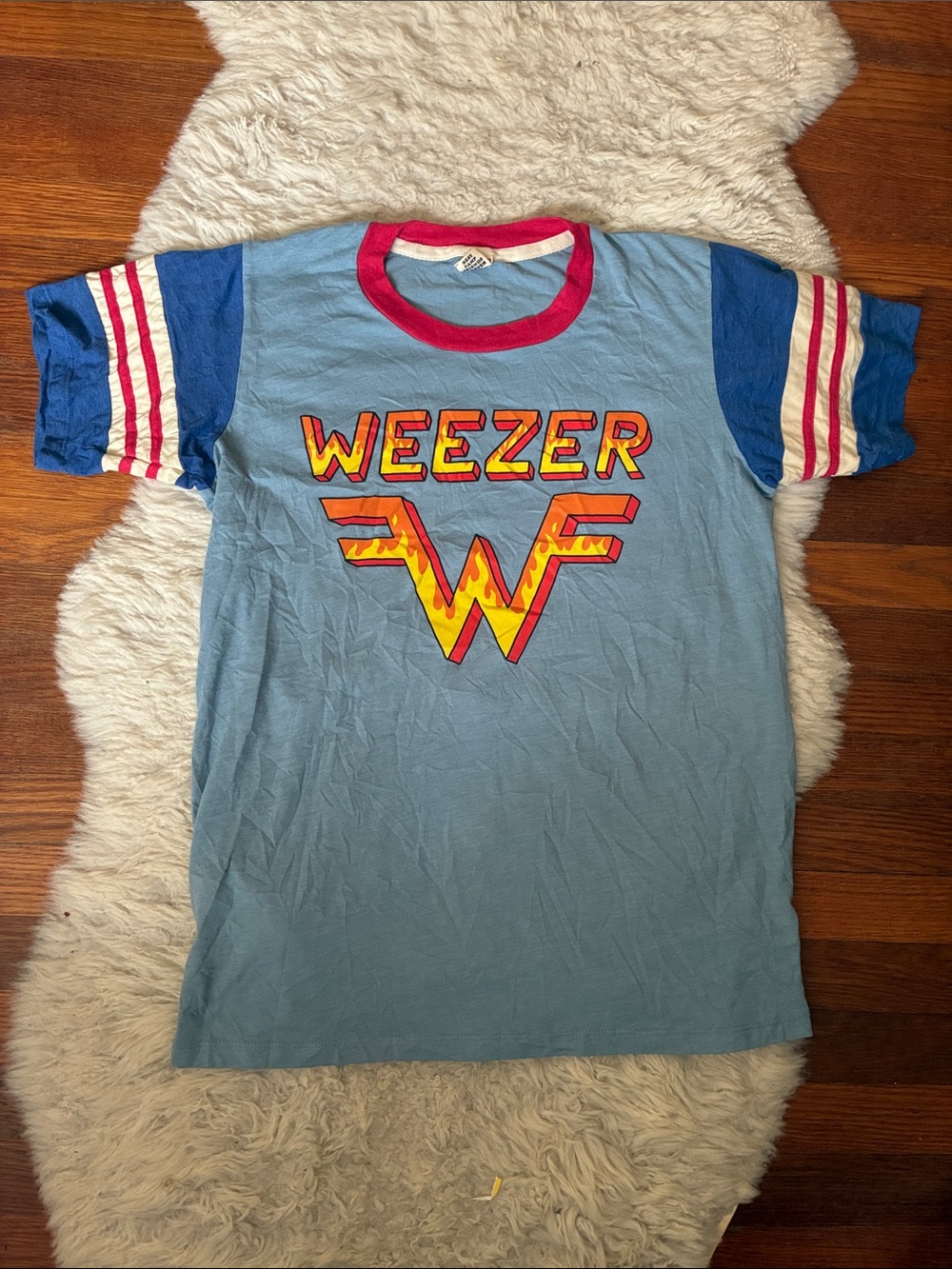 Camp Collection Weezer shirt